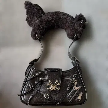 CFIERCE 검은 고양이 핸드백