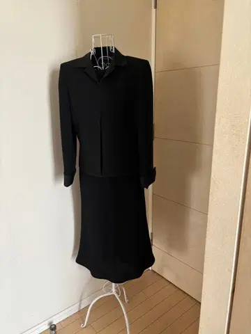 가격 인하 도쿄 소와르 여성용 블랙 포멀 원피스 정장 세트
