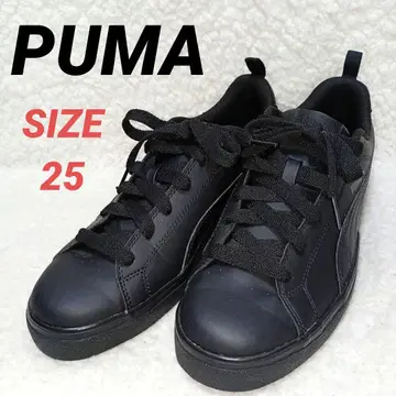 새상품급 PUMA 푸마 로우컷 스니커즈 여성용 블랙 25cm