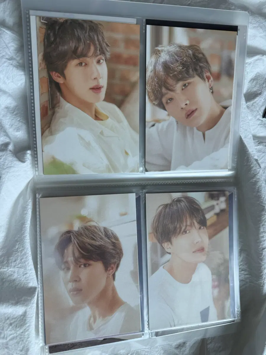 방탄소년단 오,늘 전시회 엽서