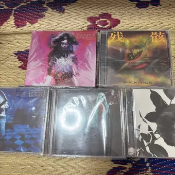 BUCK-TICK 싱글 CD 5장 세트