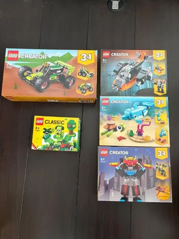 LEGO 크리에이터 클래식 묶음 판매 5세트