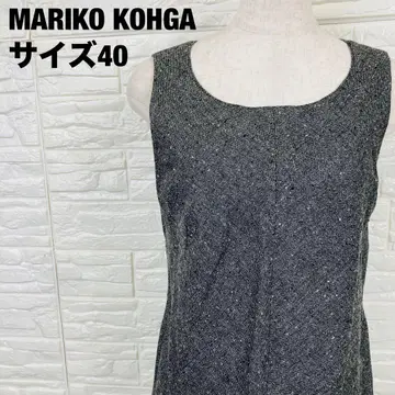 MARIKO KOHGA 슬리브리스 롱 원피스 사이즈 40 [ 2451 ]