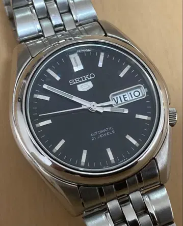 SEIKO5 자동 시계 7S26-01V0 21석 작동품 해외 모델