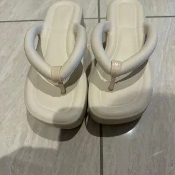 melissa 멜리사 플랫폼 플립플랍 22cm 화이트
