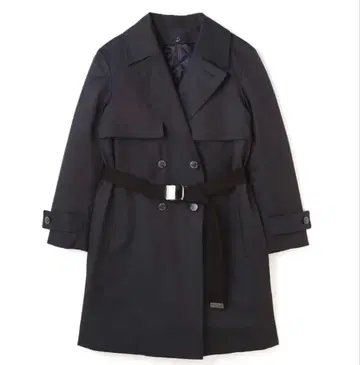 DIRECTOIRE 벨트, 라이너 포함 트렌치코트 네이비 38