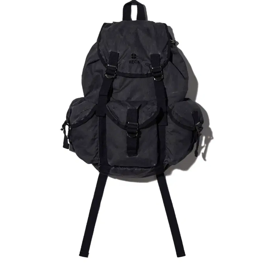AECA 90s 3 POCKET washed 백팩 블랙