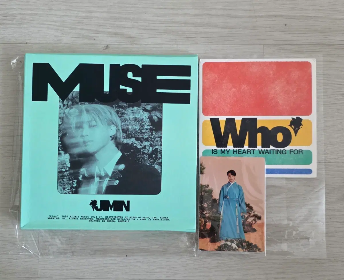 BTS 지민 뮤즈 후 MUSE WHO