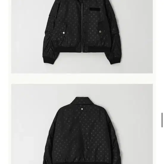 론론 도트봄버점퍼 INNER POINTED BOMBER MA-1