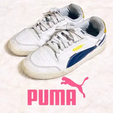PUMA PEANUTS 스누피 스니커즈 23.5 사이즈 테니스 패턴