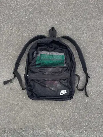 00s NIKE mesh backpack black