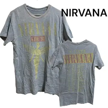 NIRVANA 밴드 티셔츠 인 유테로 투어