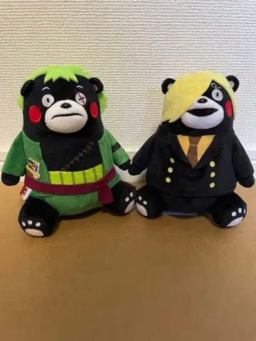 쿠마몬 봉제 인형 원피스 ONE PIECE 한정판 콜라보