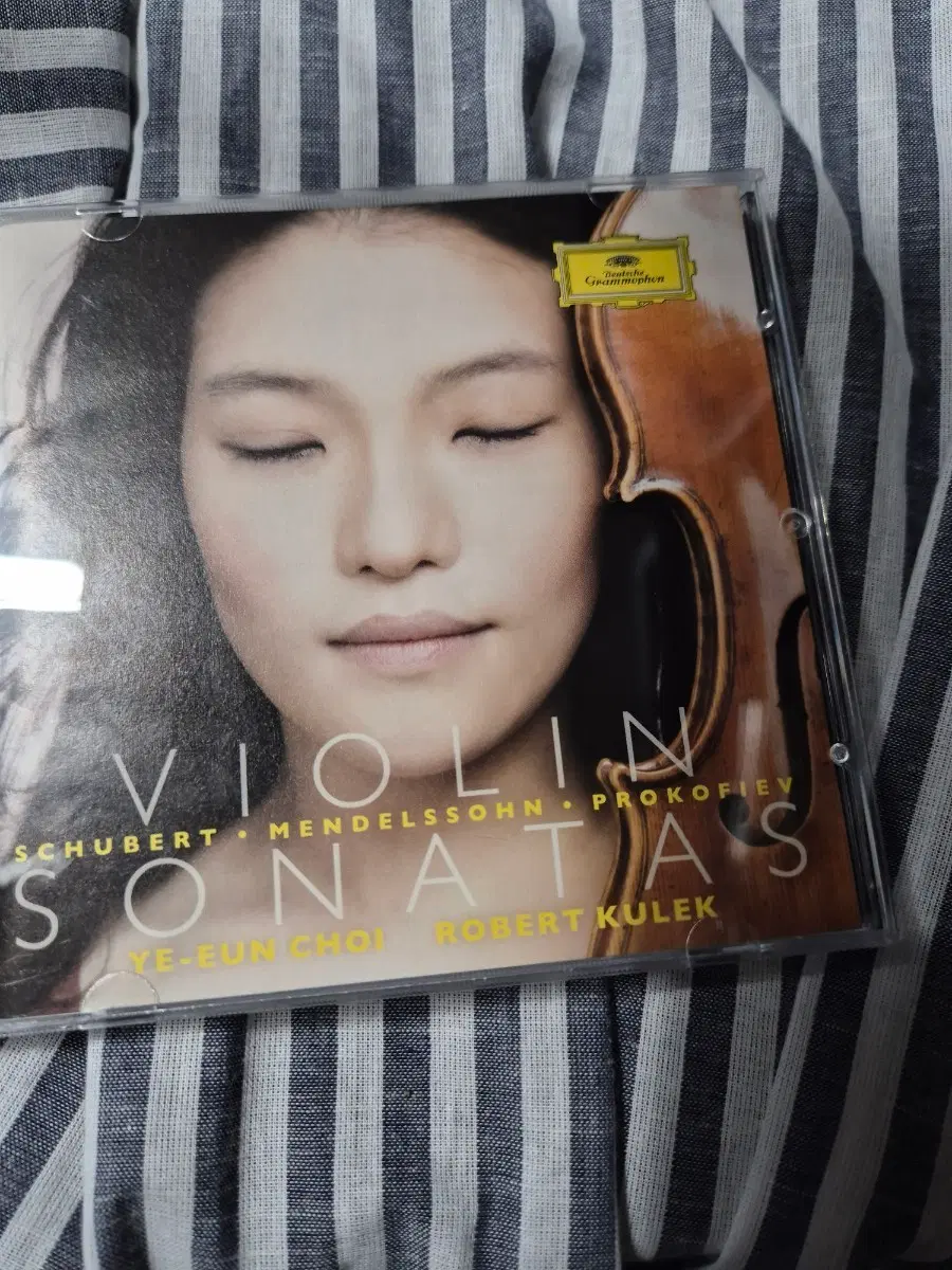 바이올린 소나타 슈베르트 멘델스존 프로코피예프 최예은 로베르트 쿨렉 CD