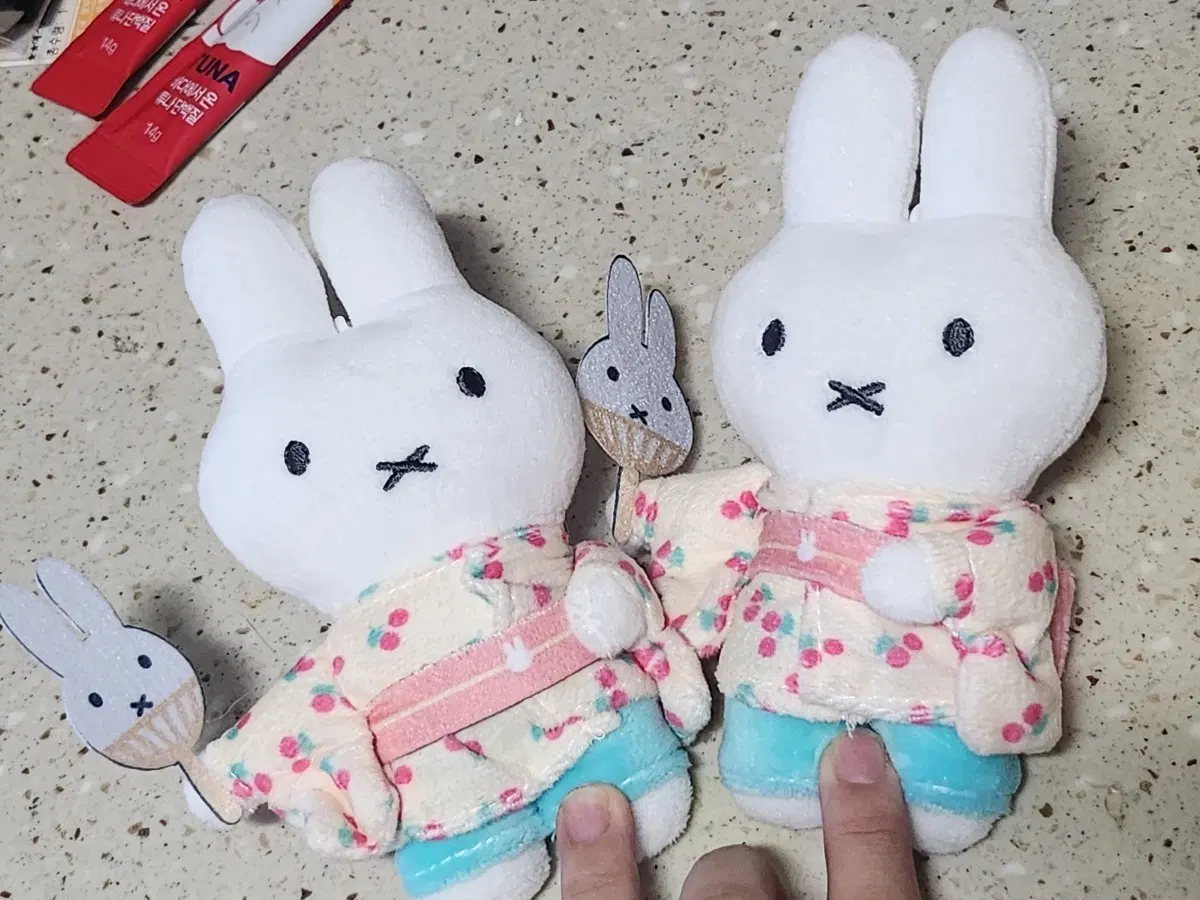 유카타 미피 키링인형