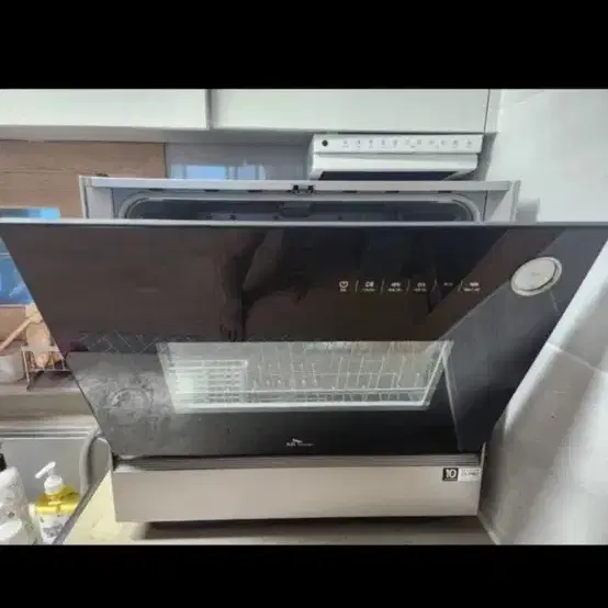 SK매직 6인용 식기세척기(식세기) 2단 자동문열림