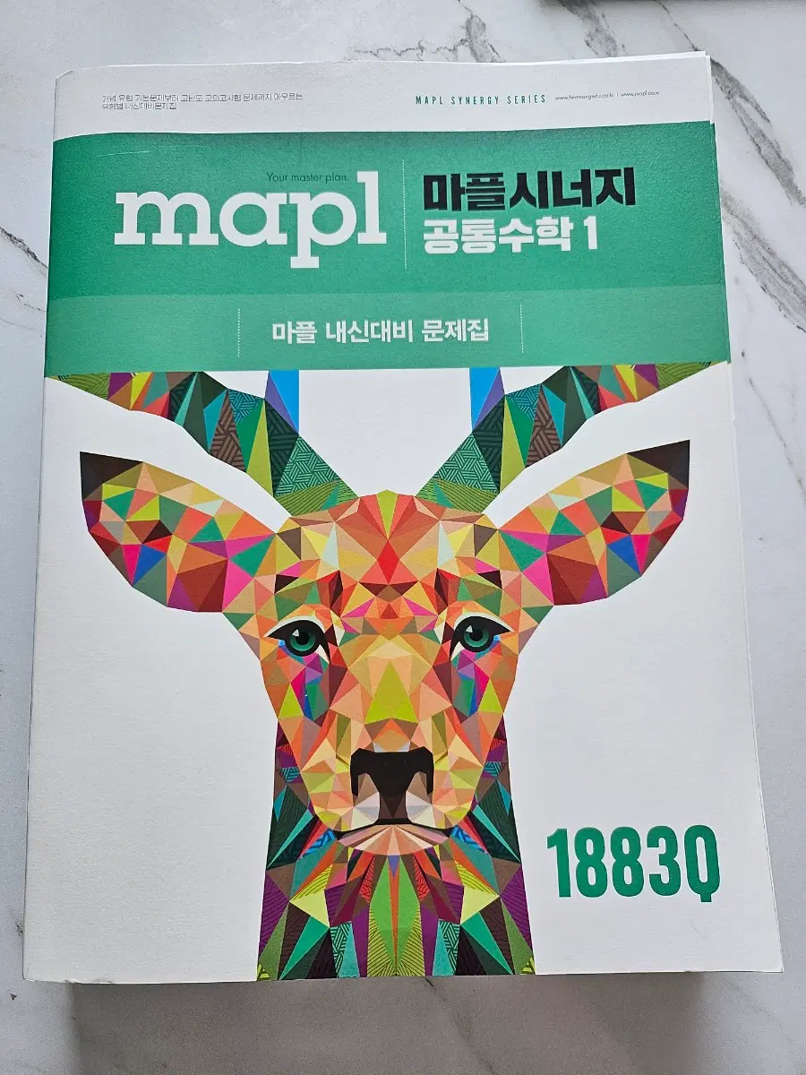 마플시너시 공통수학1 공수1 문제집