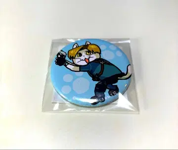 캡슐 복권 바이오하자드 x 일하는 고양이 캔뱃지 레온