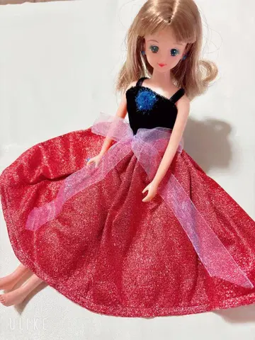 당시물 제니 타카라 일본제 인형 본체 드레스 포함