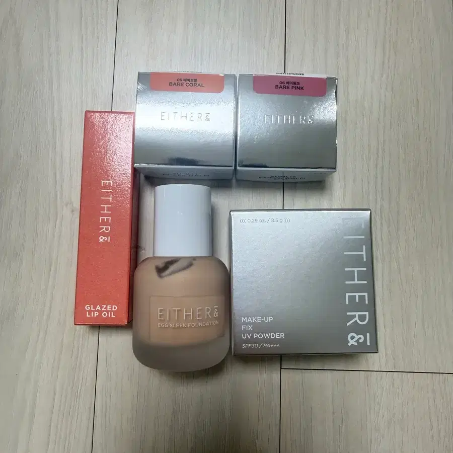 새상품) 라이즈 파운데이션, 파우더, 블러셔 치크, 립오일