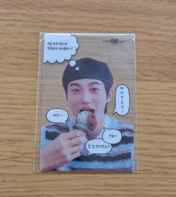 변우석 배스킨라빈스 아크릴 트레이딩 카드