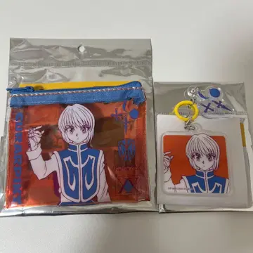 HUNTER x HUNTER 산큐마트 메지루시 클리어 파우치 크라피카