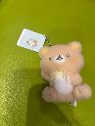 산엑스 유니버스 볼 체인 달린 캔디 보아 봉제 인형 리락쿠마