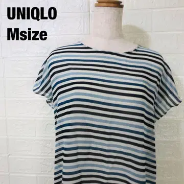 UNIQLO 유니클로 백리본 슬리브리스 티셔츠 145