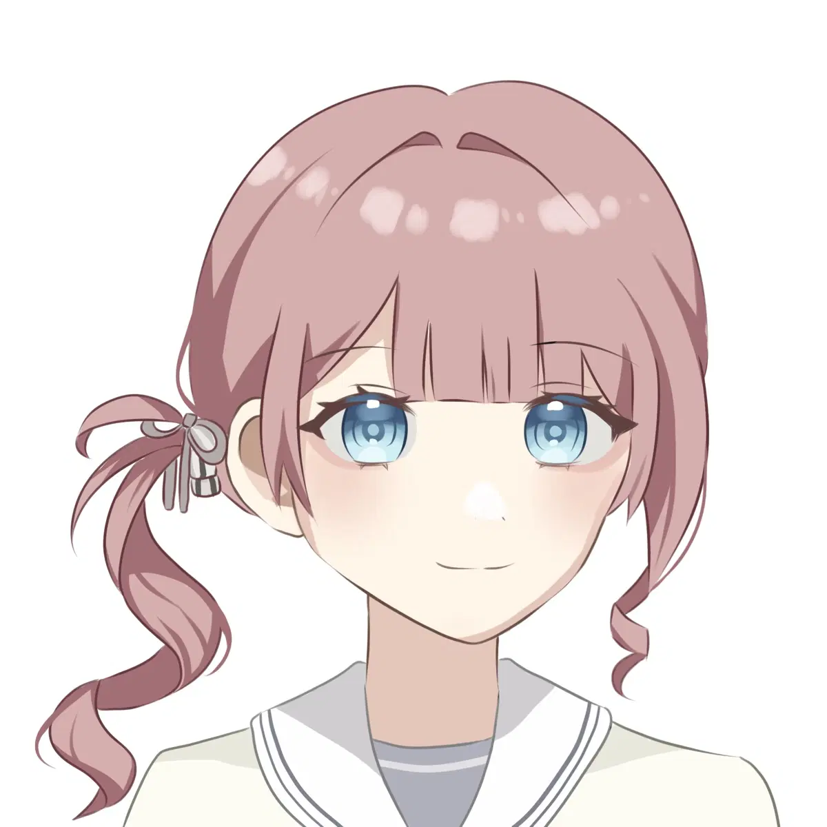 미소녀 두상 커미션