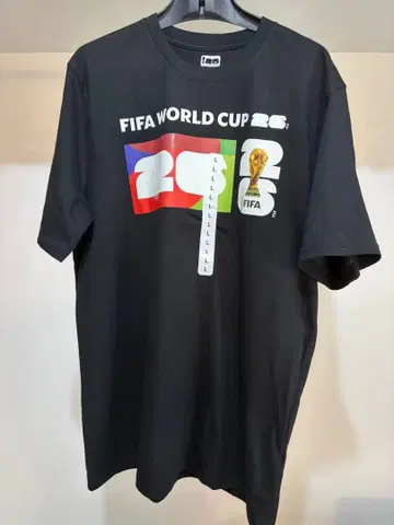 FIFA 월드컵 반팔 티셔츠 블랙