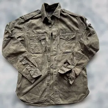 HYSTERIC GLAMOUR 밀리터리 셔츠 카모플라주 M