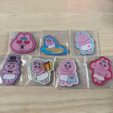 빤쮸토끼 캐릭터 마그네츠 7종류