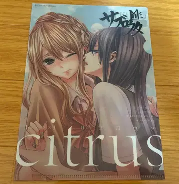 citrus 클리어 파일 사부로 우타 A5 1장
