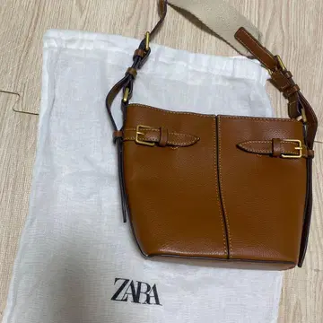 ZARA 숄더백 각인 포함 컨디션 최상 브라운