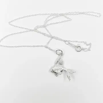 silver925 금붕어 목걸이
