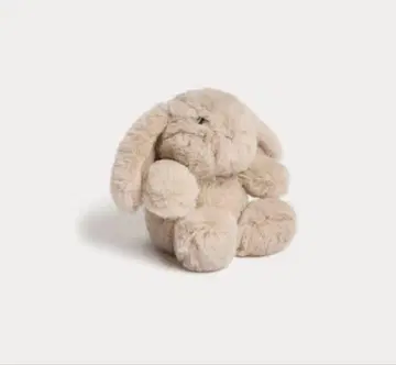 택 포함 새상품 봉쁘앙 토끼 봉제 인형 베이지 S 사이즈