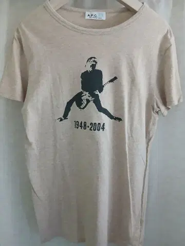 A.P.C. 1948-2004 JohnnyRamane T셔츠 XS