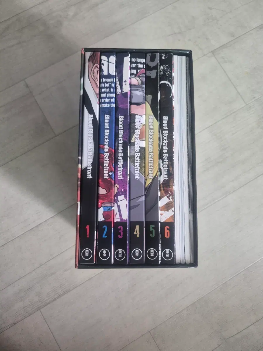 혈계전선 초회생산 블루레이 dvd 세트