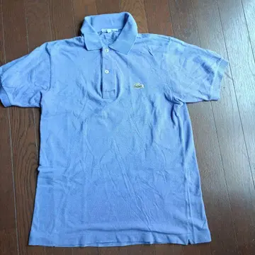 CHEMISE LACOSTE 피케 셔츠 블루