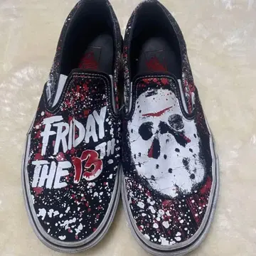 반스 FRIDAY THE 13TH 슬립온 J. VOORHEES 27.5