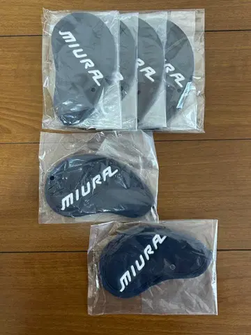 미우라기켄 MIURA 아이언용 골프헤드커버 6개 세트