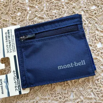 mont-bell 네이비 플랫 월렛 새상품
