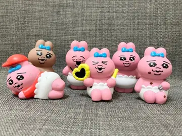 빤쮸토끼 프렌즈 피규어 6개 세트 (증정품 포함)