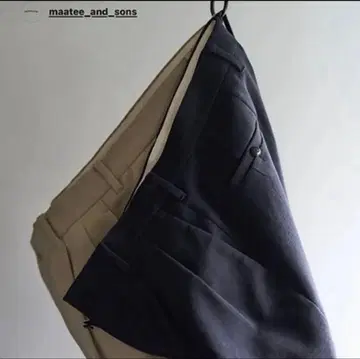 maatee and sons 나의 치노 팬츠 NAVY 사이즈 2