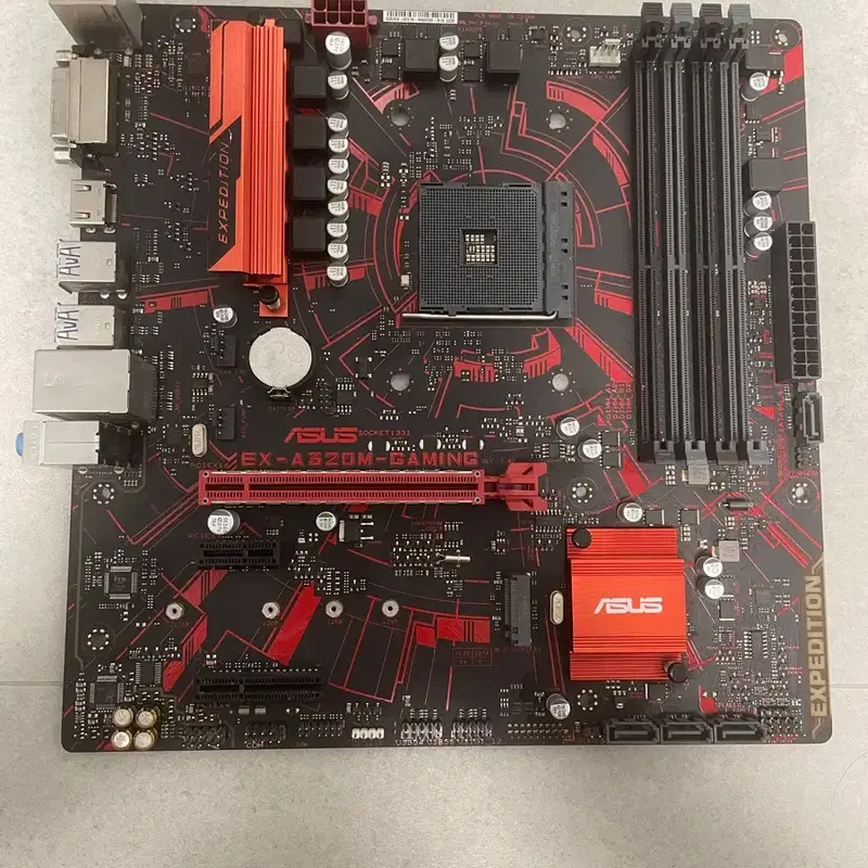 고장 ASUS EX-A320M-GAMING 메인보드