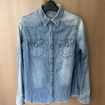 BLUE BLUE 데님 웨스턴 셔츠 긴팔