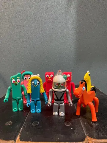 MEDICOM TOY KUBRICK Gumby 피규어 세트