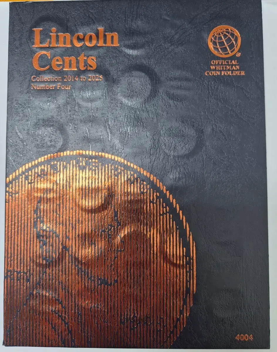 휘트먼 링컨 센트 코인 폴더 컬렉션 2014-2025 4번