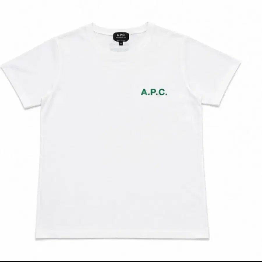 A.P.C. 반팔 티셔츠 화이트