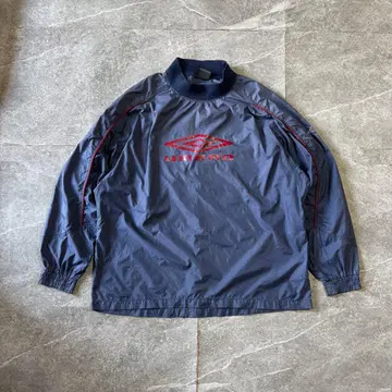 UMBRO 나일론 풀오버 90s 피스테 M/L 네이비 엄브로